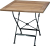 Zebra Florence Klapptisch quadratisch 80x80cm Teak