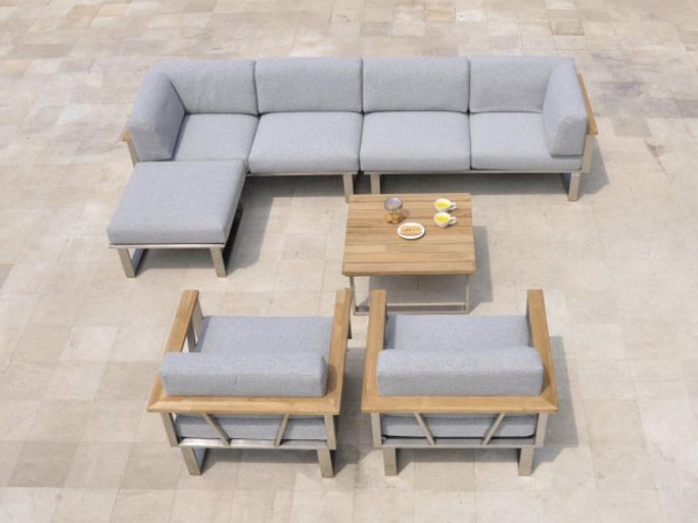 Zebra Gartenm�bel-Set Belvedere Lounge 4