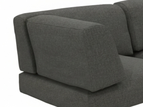 Zebra Belvedere Seitenkissen links 3678 Tuva medium grey