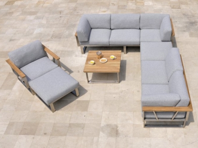 Zebra Gartenm&ouml;bel-Set Belvedere Lounge 8