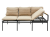 Zebra Max Lounge 3-Sitzer Sofa, rechts
