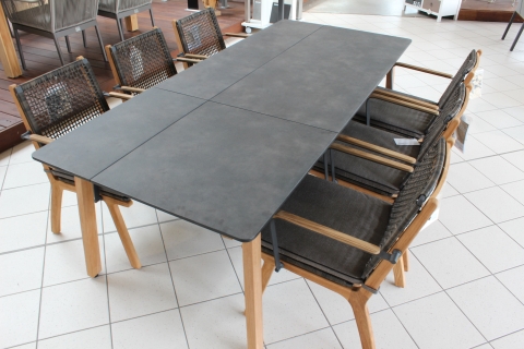 Zebra Lenyx Diningtisch 220x95cm AUSSTELLUNGST�CK! (Abholartikel)