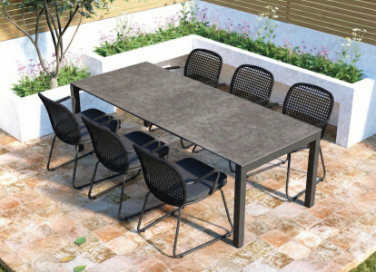 Zebra Ohio-Flix Essgruppe Tisch 170-230 x 95cm