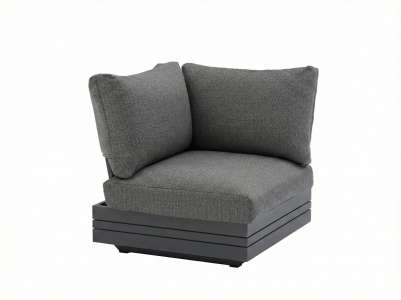 Zebra Cubo Neo Lounge Eckteil graphite 81 x 81 x 76 cm inkl. Polster