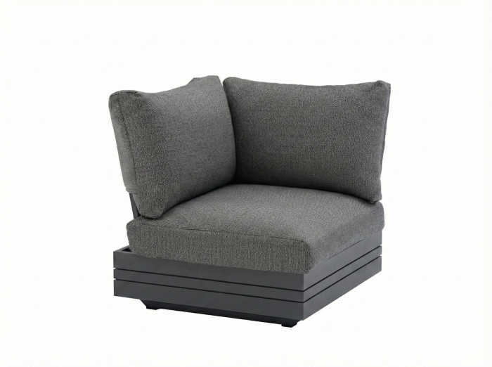 Zebra Cubo Neo Lounge Eckteil graphite 81 x 81 x 76 cm inkl. Polster