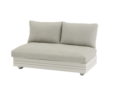 Zebra Cubo Neo Lounge 2-Sitzer light taupe 132 x 81 x 76 cm inkl. Polster