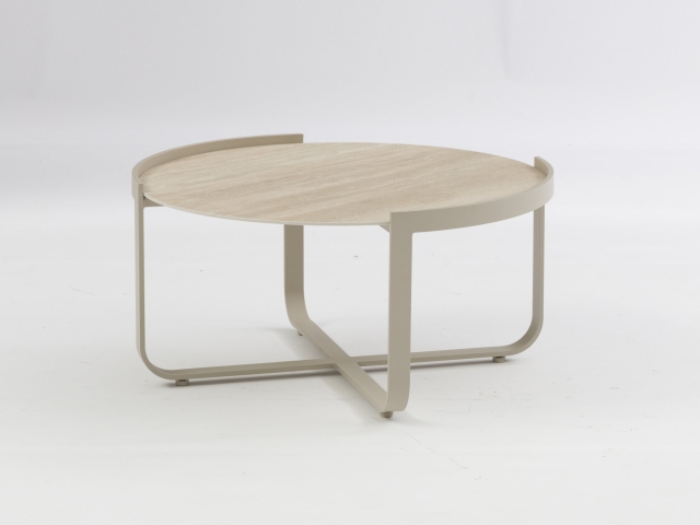 Zebra Fly Lounge Tisch-Set, light taupe