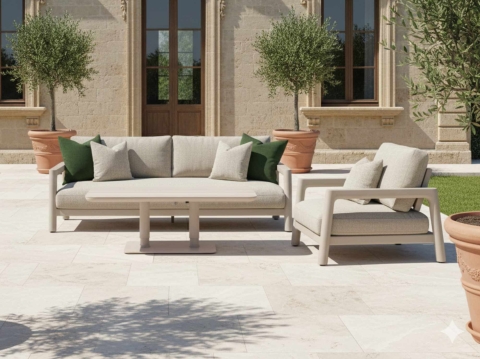 Zebra Cozy Lounge 3-Sitzer Sofa 236x128cm