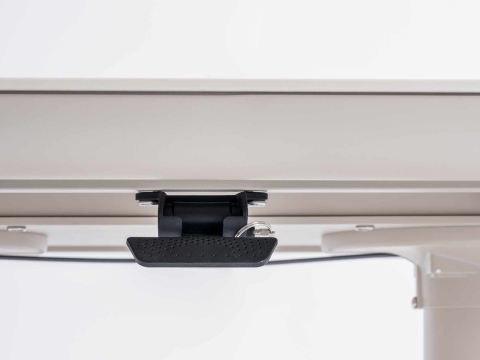 Zebra Move Tisch 140x80x51-71cm light taupe h&ouml;henverstellbar