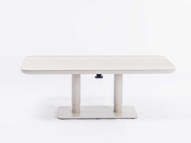 Zebra Move Tisch 140x80x51-71cm light taupe h&ouml;henverstellbar