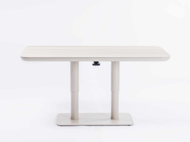 Zebra Move Tisch 140x80x51-71cm light taupe h&ouml;henverstellbar