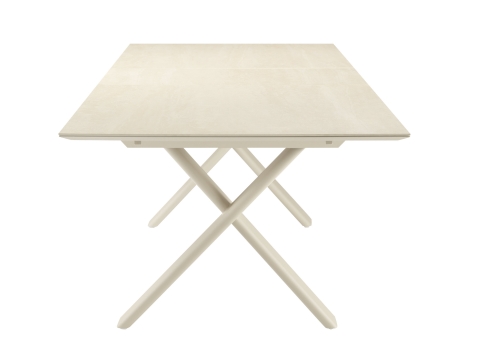 Zebra Levare Tisch 240-300x100x74cm light taupe