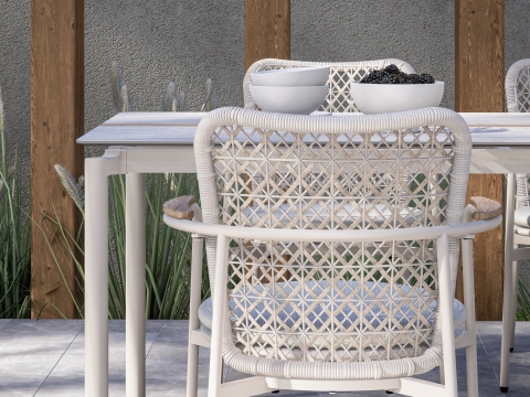 Zebra Liox Stapelsessel light taupe, Armlehnen Teak