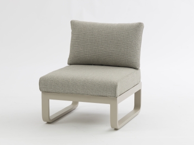 Zebra Fly Loungesessel light taupe