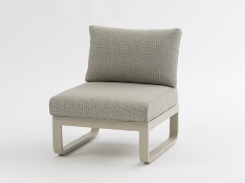 Zebra Fly Loungesessel light taupe